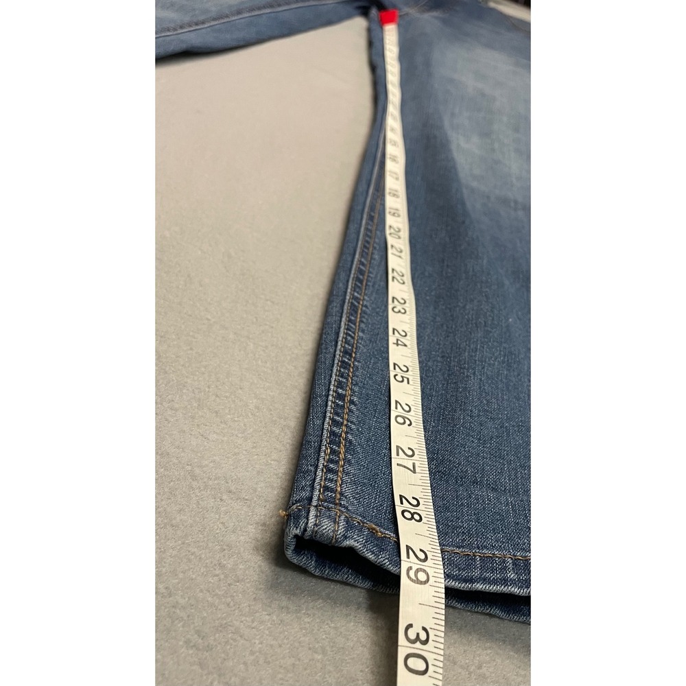 Angels Forever Young Everflex Curvy Skinny Jeans Medium Wash Blue Size 6/28 - Picture 8 of 11
